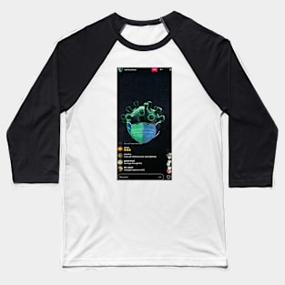 Earth x Corona Baseball T-Shirt